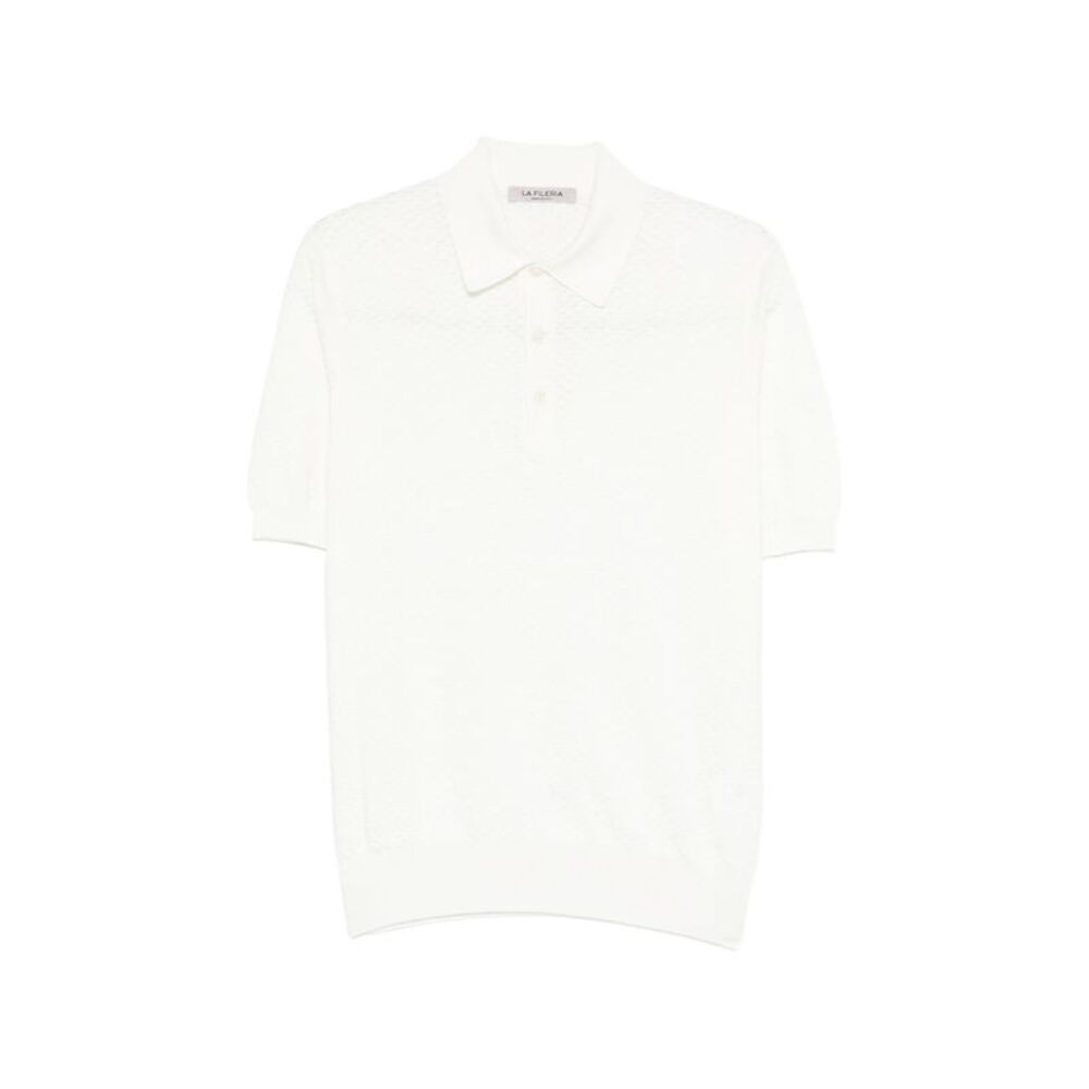 Fileria White Polo Shirts Men